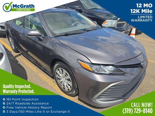 Predawn Gray Mica 2022 Toyota Camry LE