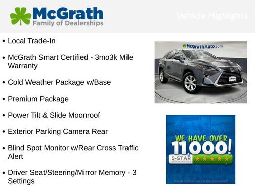 2016 Lexus RX 350 Base