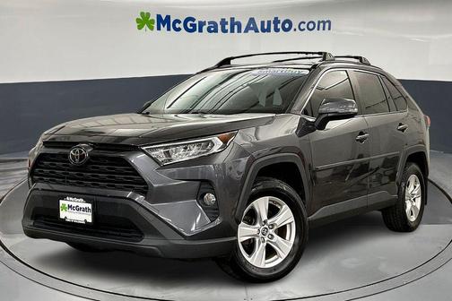 Gray 2019 Toyota RAV4 XLE
