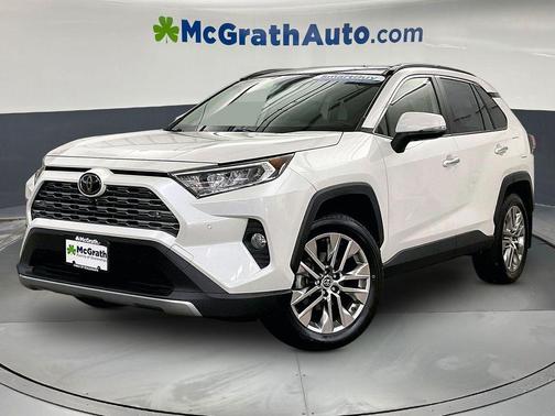 Blizzard Pearl 2019 Toyota RAV4 Limited