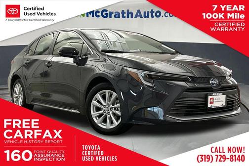 2025 Toyota Corolla Hybrid XLE