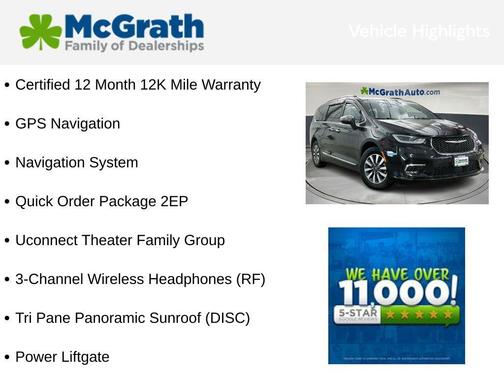 2021 Chrysler Pacifica Hybrid Limited