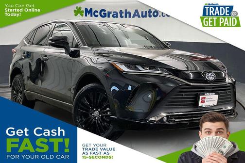 Celestial Black 2023 Toyota Venza Nightshade Edition