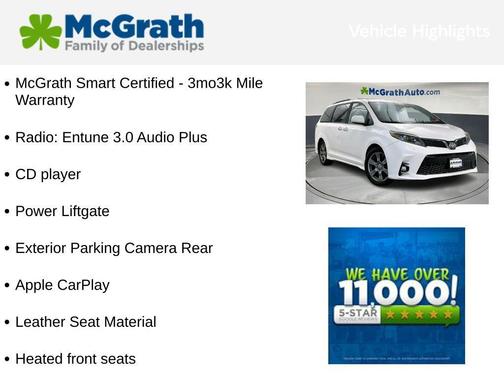 2019 Toyota Sienna SE