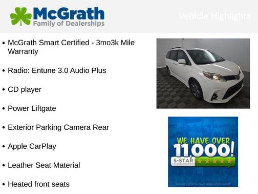 2019 Toyota Sienna SE