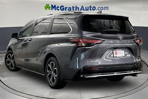 Magnetic Gray Metallic 2025 Toyota Sienna Platinum