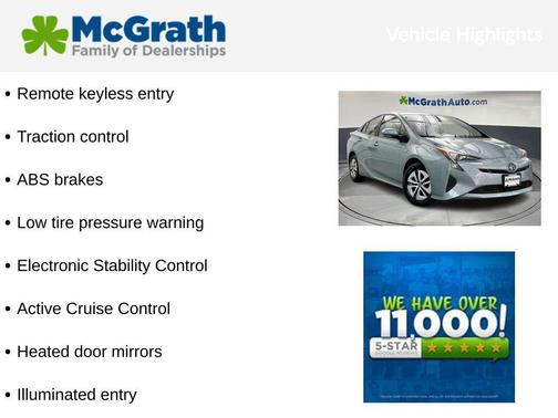 2017 Toyota Prius Three