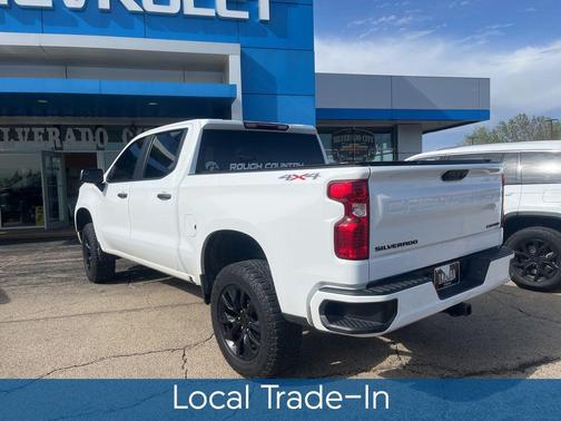 Summit White 2023 Chevrolet Silverado 1500 Custom