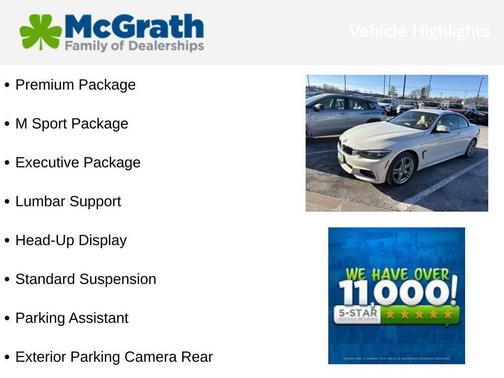 2018 BMW 430 i xDrive