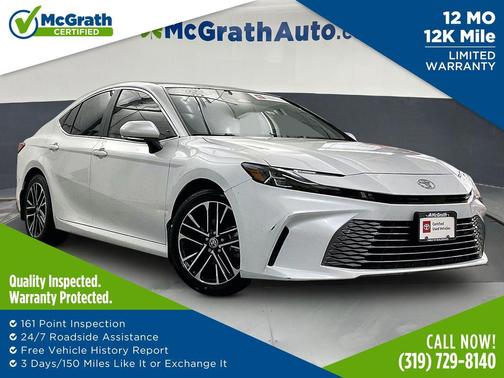 Wind Chill Pearl 2025 Toyota Camry XLE
