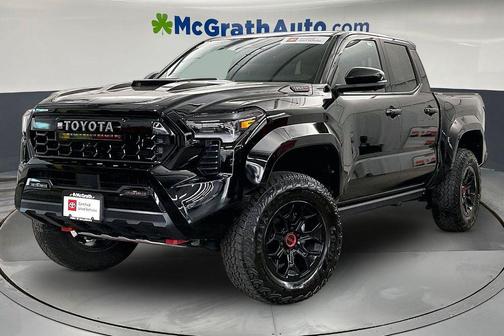 Black 2025 Toyota Tacoma Hybrid TRD Sport