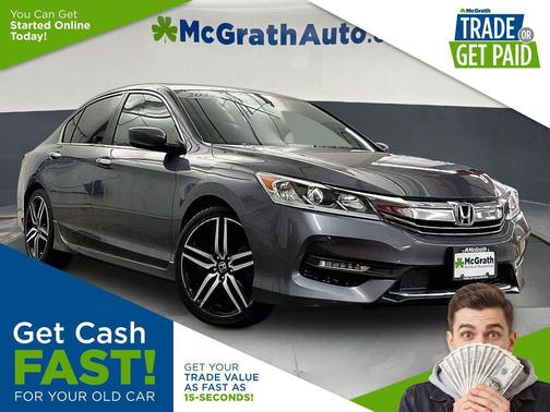 Modern Steel Metallic 2017 Honda Accord Sport SE