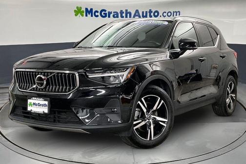 Black 2023 Volvo XC40 B5 Plus Bright Theme