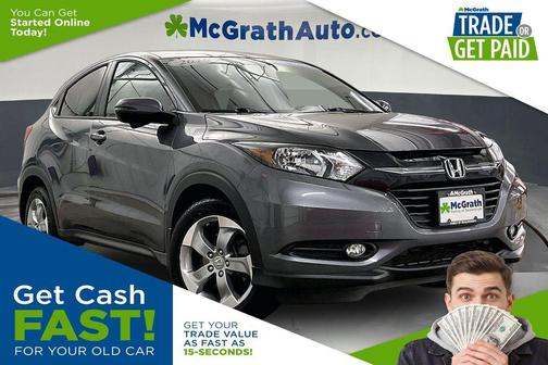 Alabaster Silver Metallic 2016 Honda HR-V EX