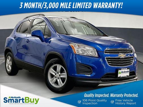 Brilliant Blue Metallic 2016 Chevrolet Trax LT