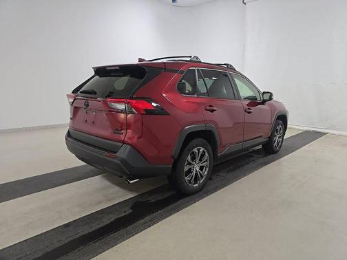 Ruby Flare Pearl 2022 Toyota RAV4 Hybrid XLE Premium