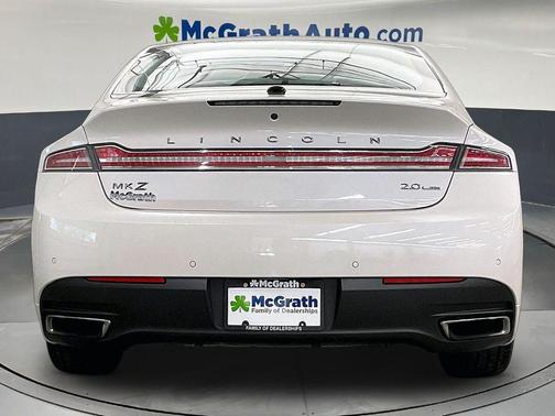 White Platinum Clearcoat Metallic 2016 Lincoln MKZ Base