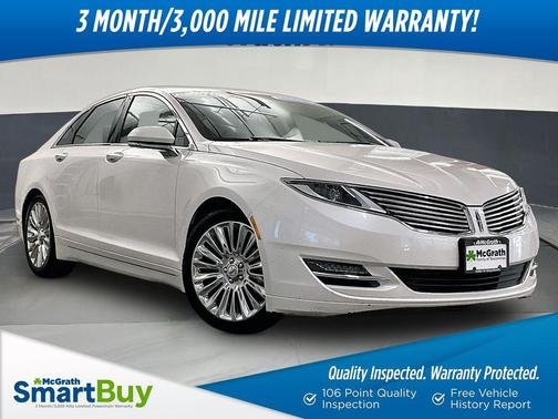 White Platinum Clearcoat Metallic 2016 Lincoln MKZ Base
