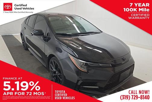 Black Sand Pearl 2021 Toyota Corolla SE
