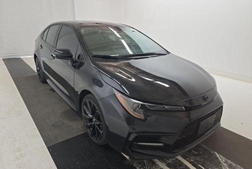 Black Sand Pearl 2021 Toyota Corolla SE