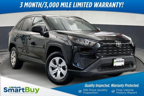 Midnight Black Metallic 2021 Toyota RAV4 LE