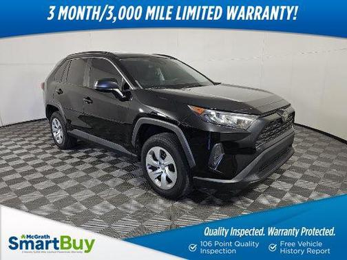 Midnight Black Metallic 2021 Toyota RAV4 LE