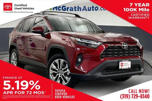 Ruby Flare Pearl 2023 Toyota RAV4 XLE Premium