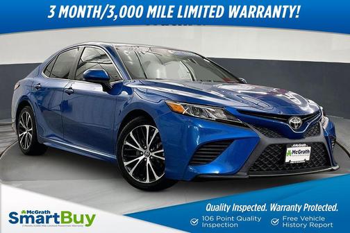 Blue Streak Metallic 2018 Toyota Camry SE