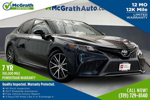 Galactic Aqua Mica 2021 Toyota Camry SE