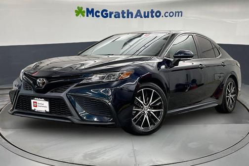 Galactic Aqua Mica 2021 Toyota Camry SE