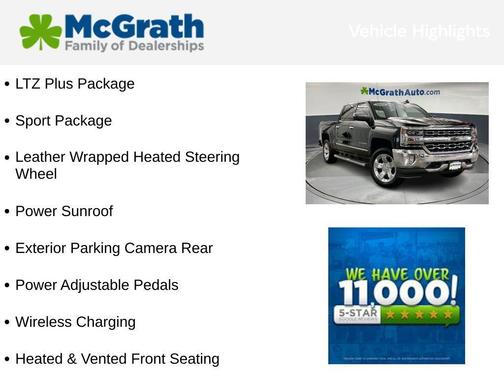 2018 Chevrolet Silverado 1500 LTZ