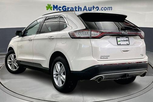 White Platinum Clearcoat Metallic 2015 Ford Edge SEL