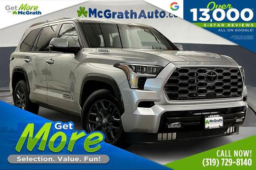 Celestial Silver Metallic 2026 Toyota Sequoia Platinum