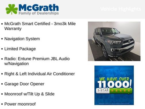 2019 Toyota 4Runner Limited