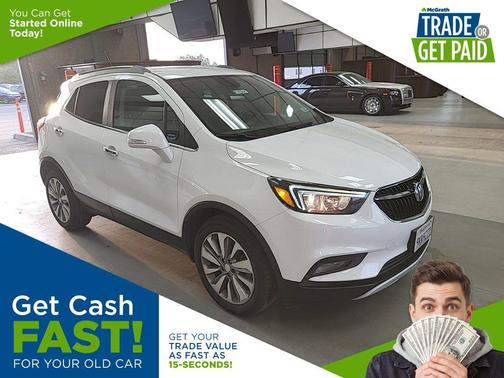 Summit White 2017 Buick Encore Preferred II