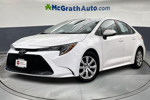 White 2022 Toyota Corolla LE