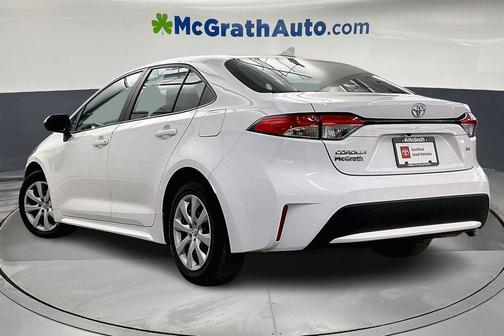 White 2022 Toyota Corolla LE