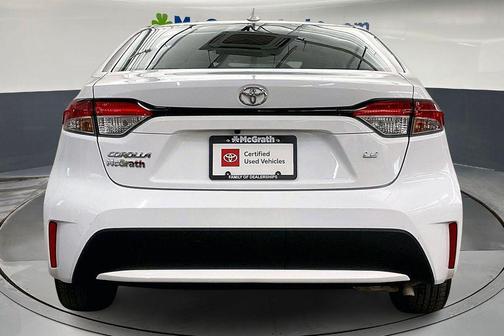 White 2022 Toyota Corolla LE