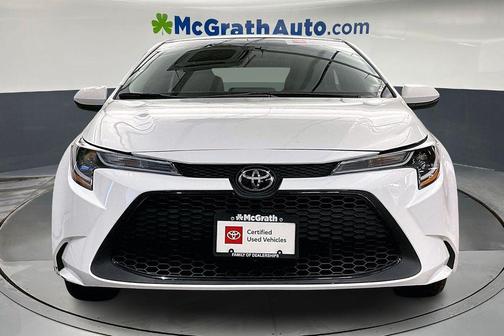White 2022 Toyota Corolla LE
