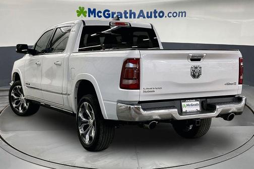 Ivory White Tri-Coat Pearlcoat 2019 RAM 1500 Limited