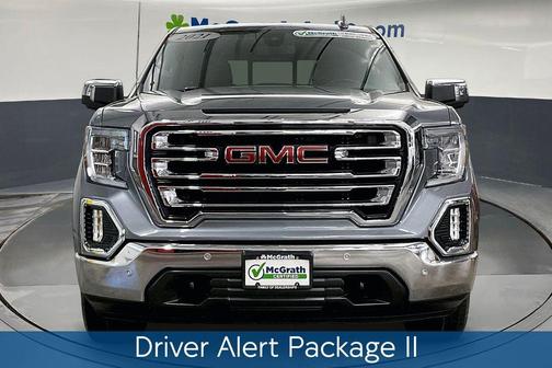 Satin Steel Metallic 2021 GMC Sierra 1500 SLT