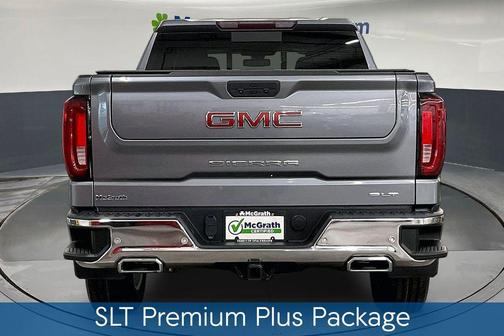 Satin Steel Metallic 2021 GMC Sierra 1500 SLT