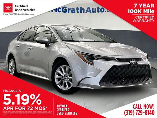 Classic Silver Metallic 2020 Toyota Corolla LE