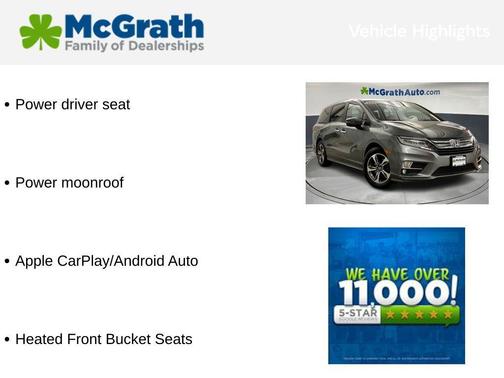 2018 Honda Odyssey Touring