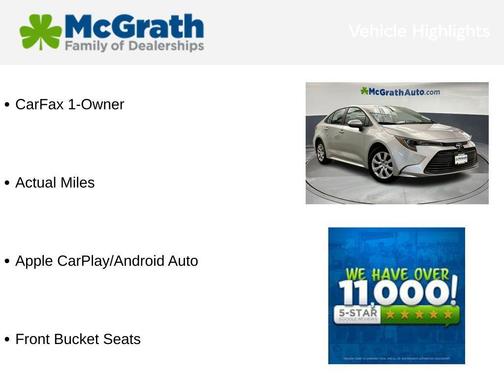 2025 Toyota Corolla LE