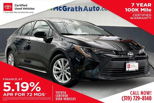 Midnight Black Metallic 2023 Toyota Corolla LE
