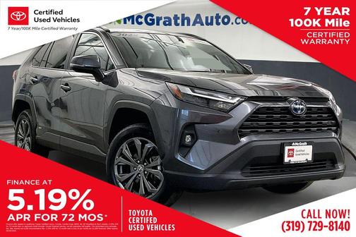 Magnetic Gray Metallic 2024 Toyota RAV4 Hybrid XLE Premium