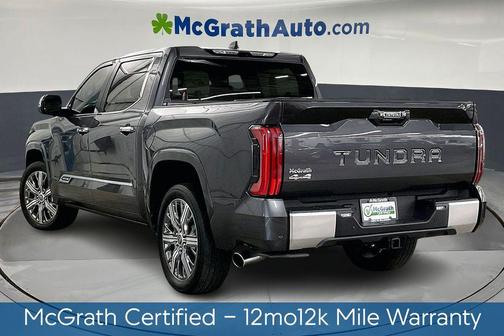 Magnetic Gray Metallic 2024 Toyota Tundra Hybrid Capstone