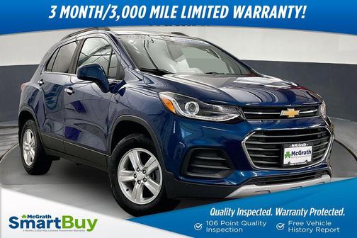 Pacific Blue Metallic 2020 Chevrolet Trax LT