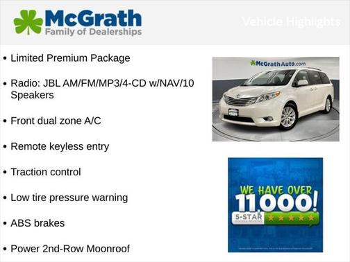 2014 Toyota Sienna Limited